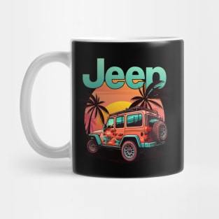 Jeep Sunset Adventure Mug